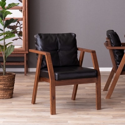 ［座面高さ44.5］ 優雅 WN ｜ ダイニングチェア