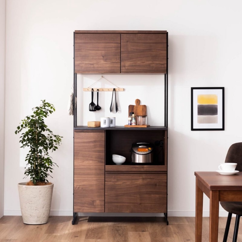 ［幅90］ フロム ｜ 収納 食器棚 キッチンボード 【在庫限り品・メーカー生産終了】