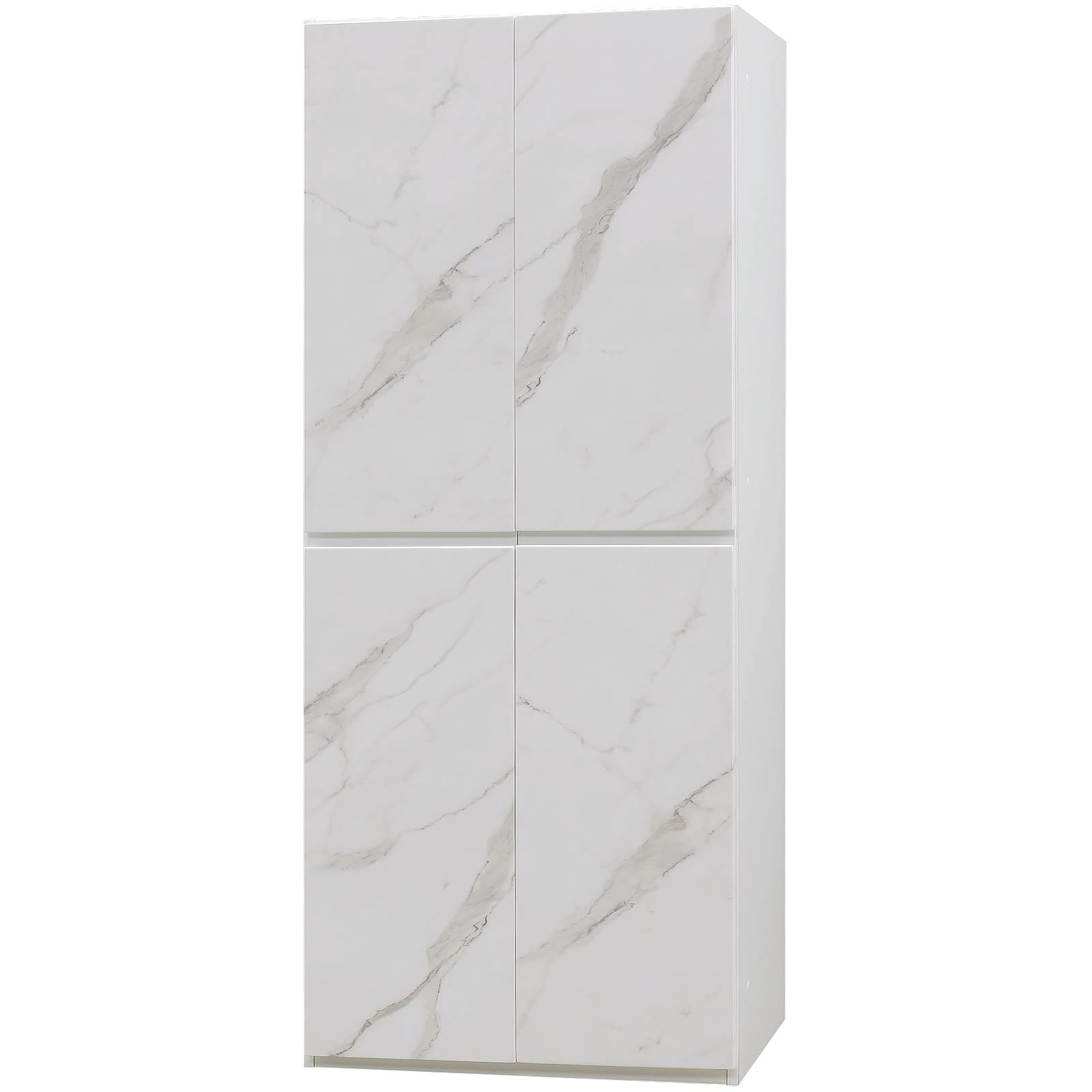 ［幅80］ セス ｜ セラミック調 折れ戸収納の商品画像