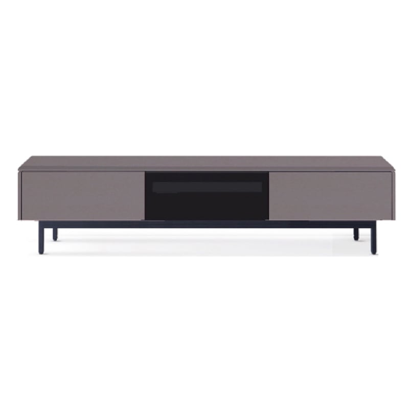 ［幅180］ アグル ｜  塩ビシート テレビボード ニュアンスカラー アイアン