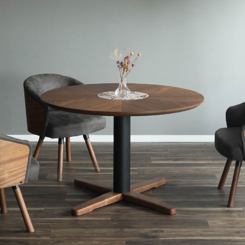 アンドラ丸脚ダイニングテーブル展示品