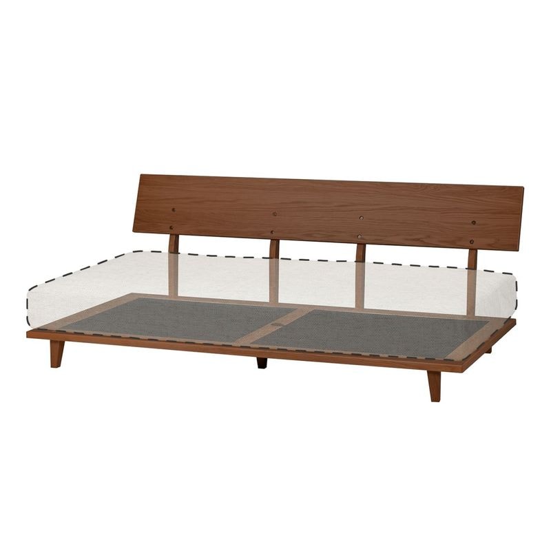 ［幅195］ グリッド - MBR ｜ ユニット式 ソファ ソファベッド 【ベースフレームL + 背面パネルL】