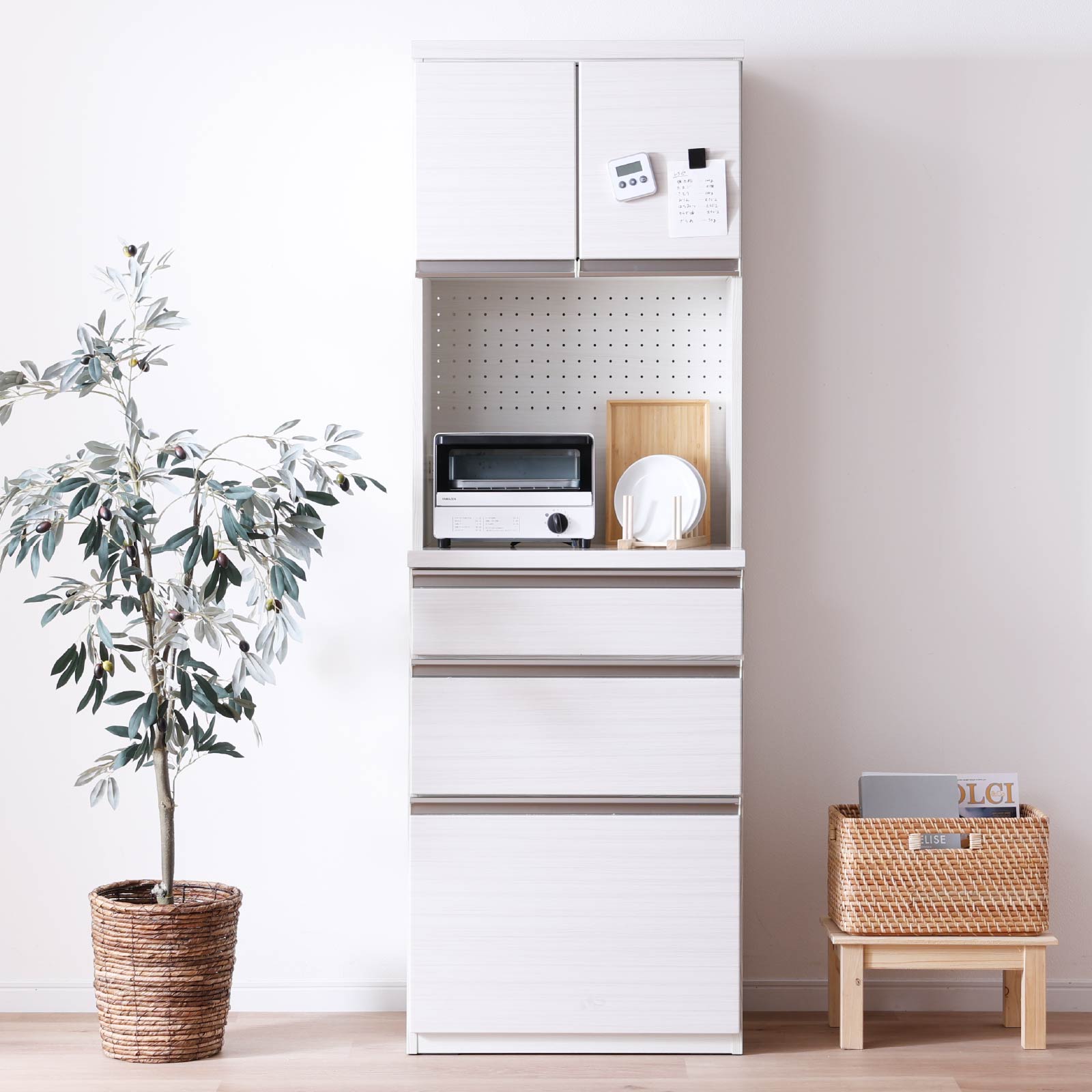 ［幅60］ タイディ ｜ 収納 食器棚 キッチンボードの商品画像