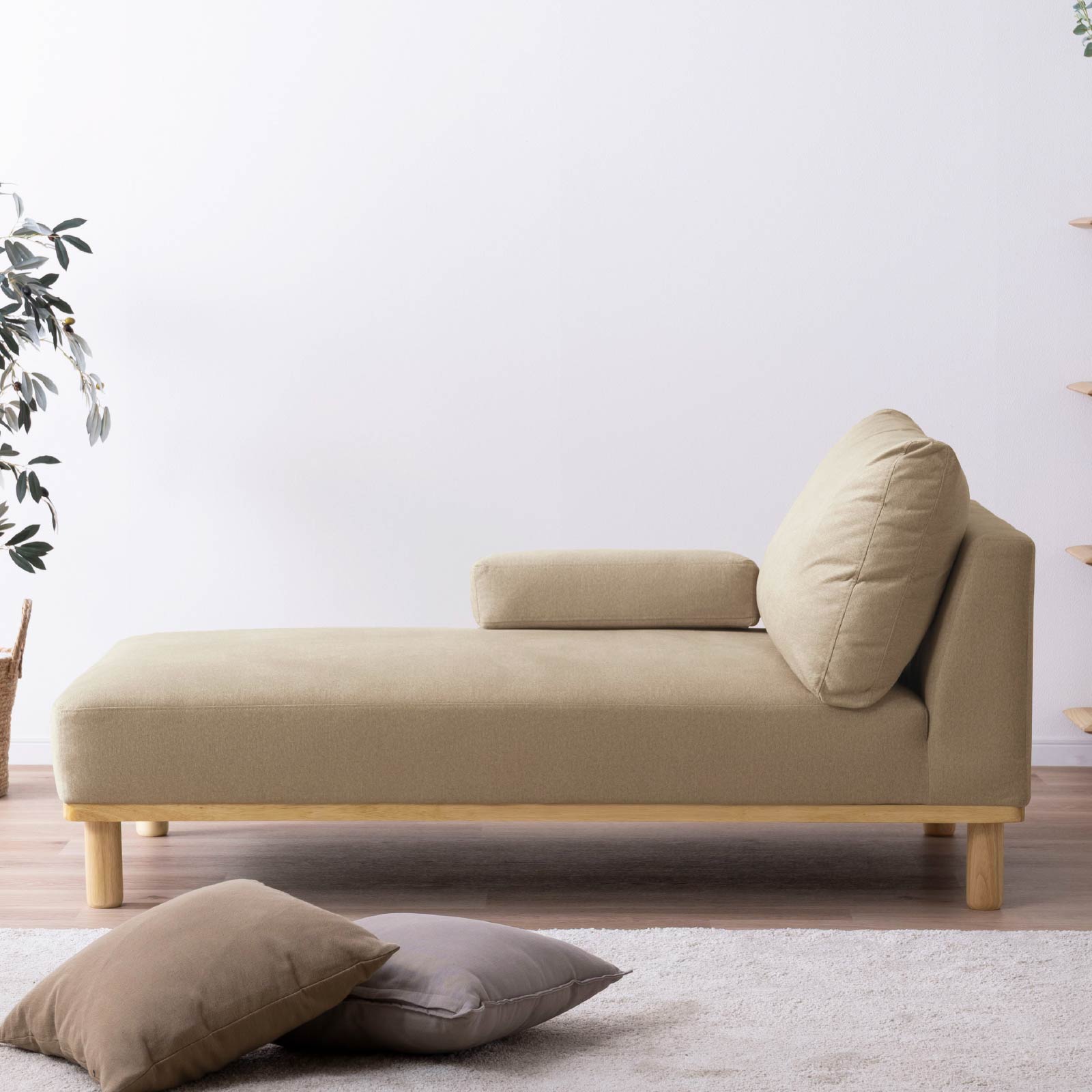 ［幅121］ MU-02 ｜ 1人掛け 高機能生地 お子様 ペット 脚付き カウチ ソファの商品画像