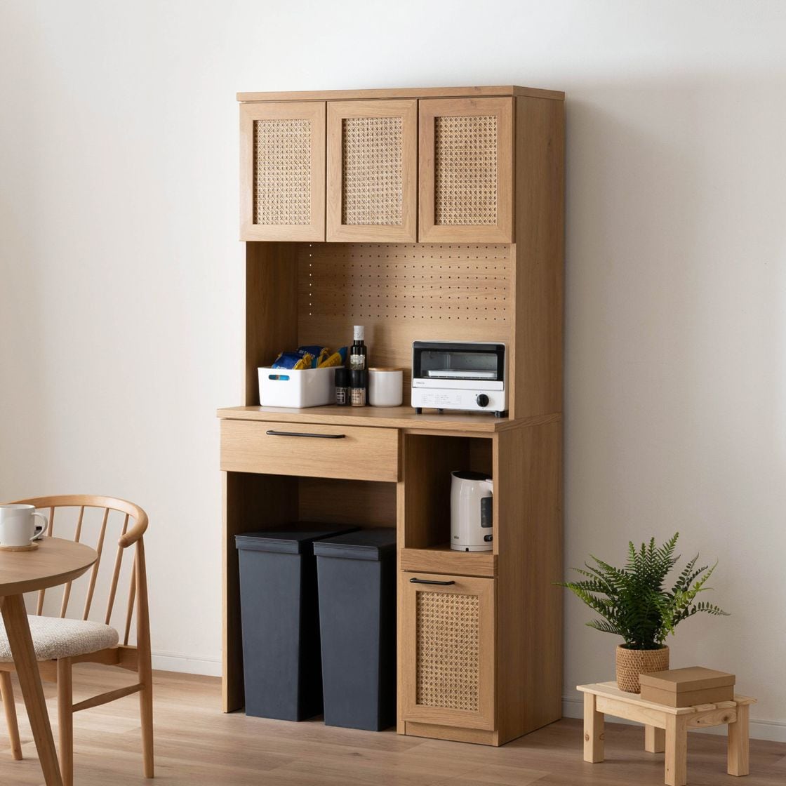 キッチンボード・食器棚 ～180cm｜黒・白のモダン収納【公式】tac INTERIOR