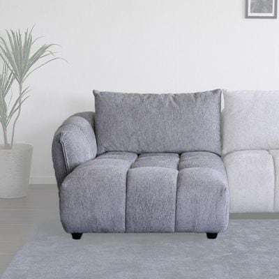 ［幅116］ 立体感 ローバック 1人掛け カウチ ソファのサムネイル1