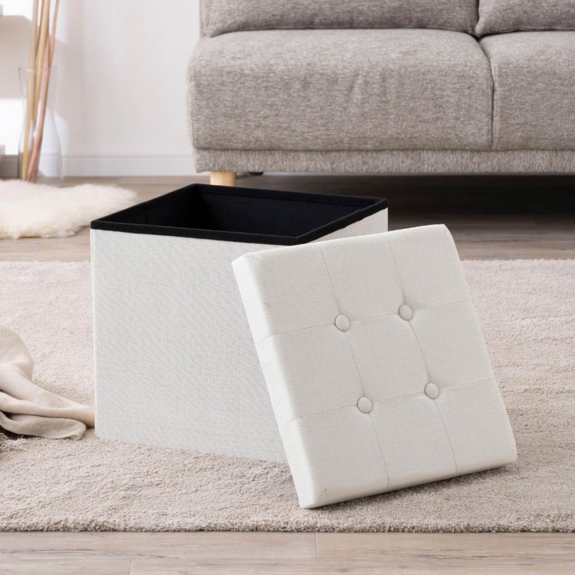 リーフ - S ｜ 収納 折りたたみ スツール 小物入れ インテリア 雑貨