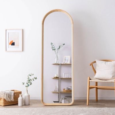 ルーマ ｜ 無垢材 自立型 全身鏡 ミラー インテリア 雑貨のサムネイル1