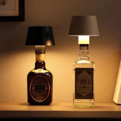 チューブ ｜ ボトルランプ 無段階調光 コードレス USB充電 IP54 LED デスクランプ 照明のサムネイル1