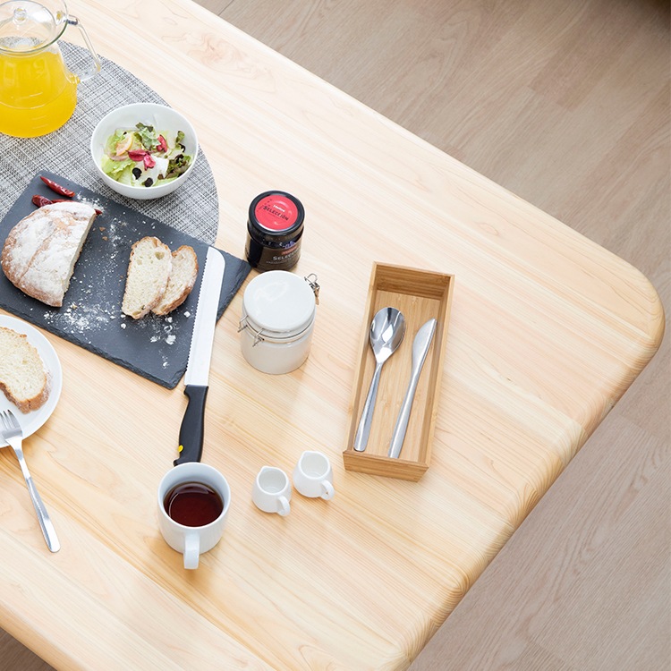 【5点セット】 モイスト ｜ ヒノキ 昇降式テーブル ソファ ダイニングセット