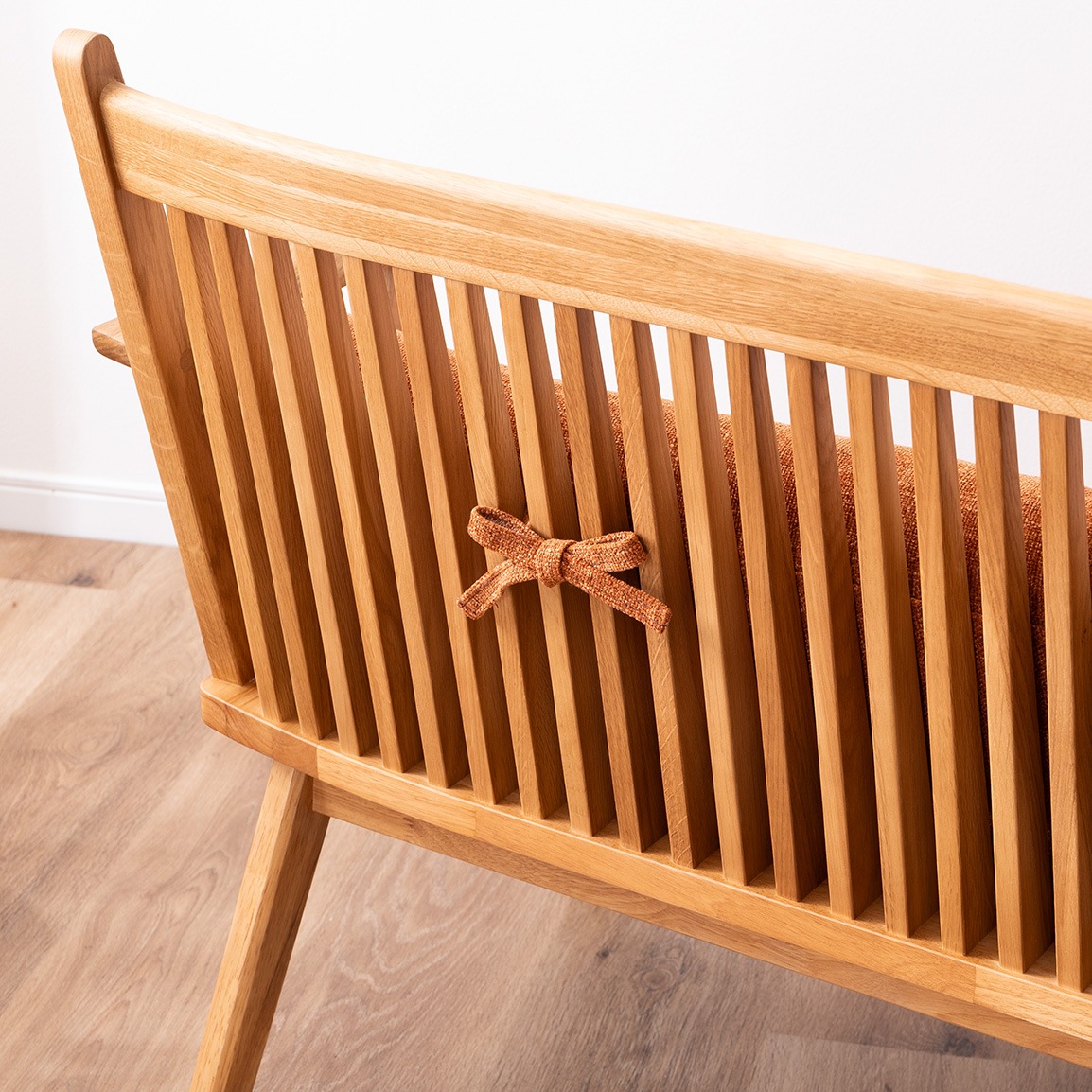 ［幅140］ 雅 ｜ 背付き ダイニングベンチ