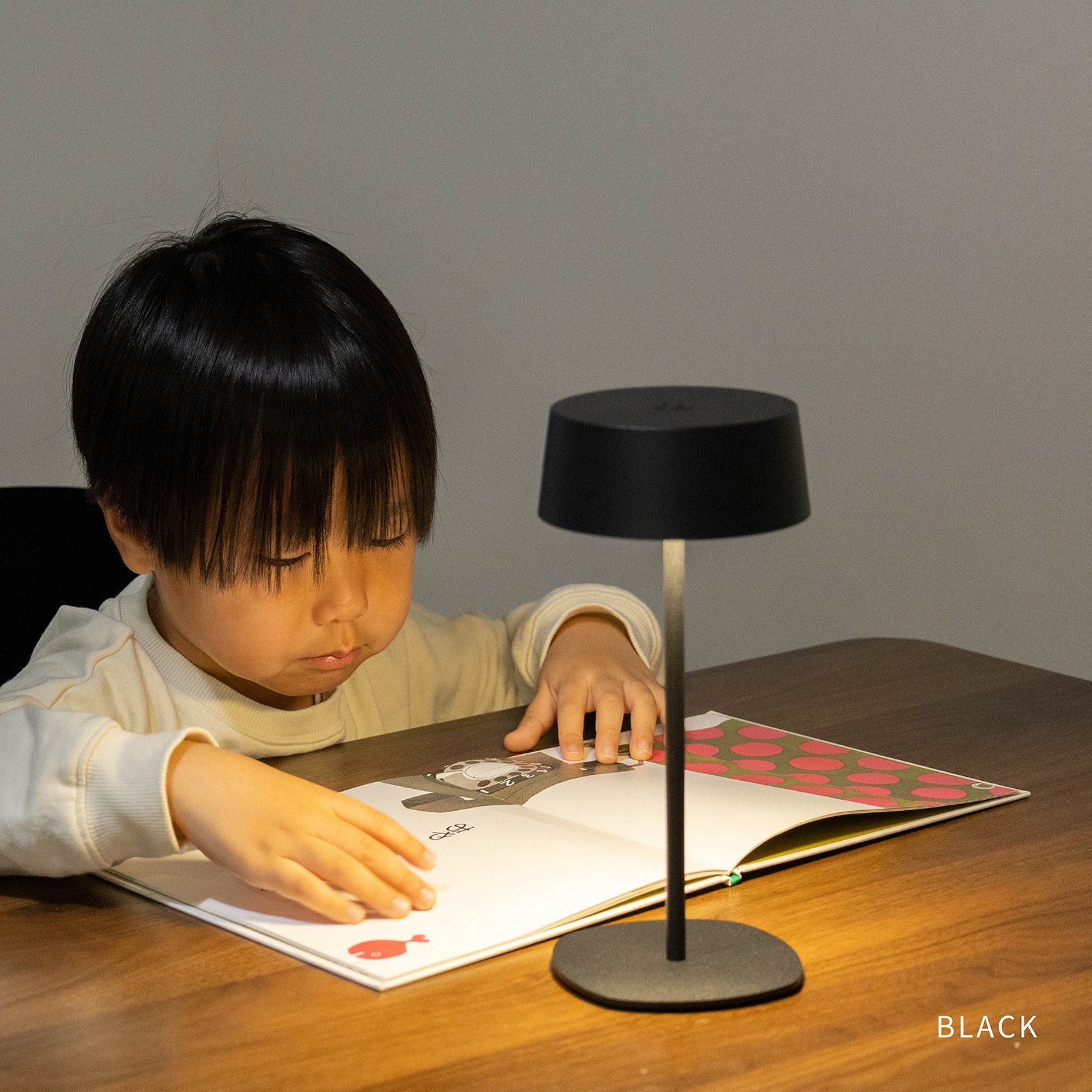 タヴィ 01 ｜ 無段階調光 コードレス USB充電 IP44 LED デスクランプ 照明 画像19