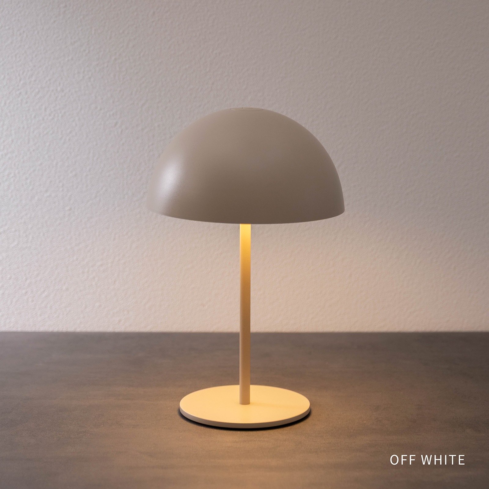 ドーム ｜ 無段階調光 コードレス USB充電 IP44 LED デスクランプ 照明 画像19