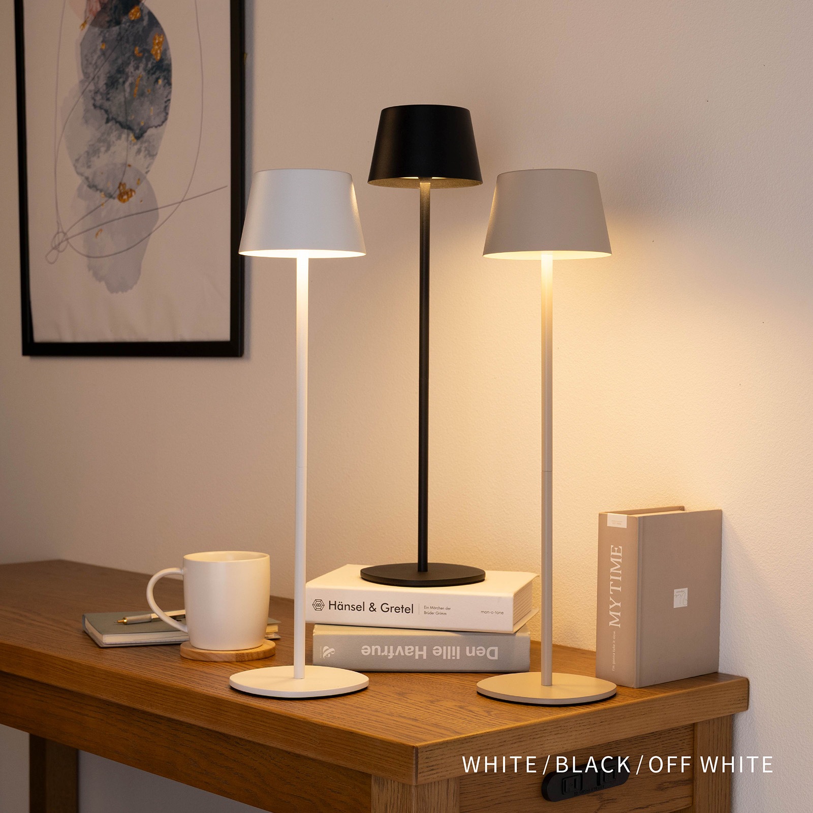 チューブ ｜ ボトルランプ 無段階調光 コードレス USB充電 IP54 LED デスクランプ 照明 画像14