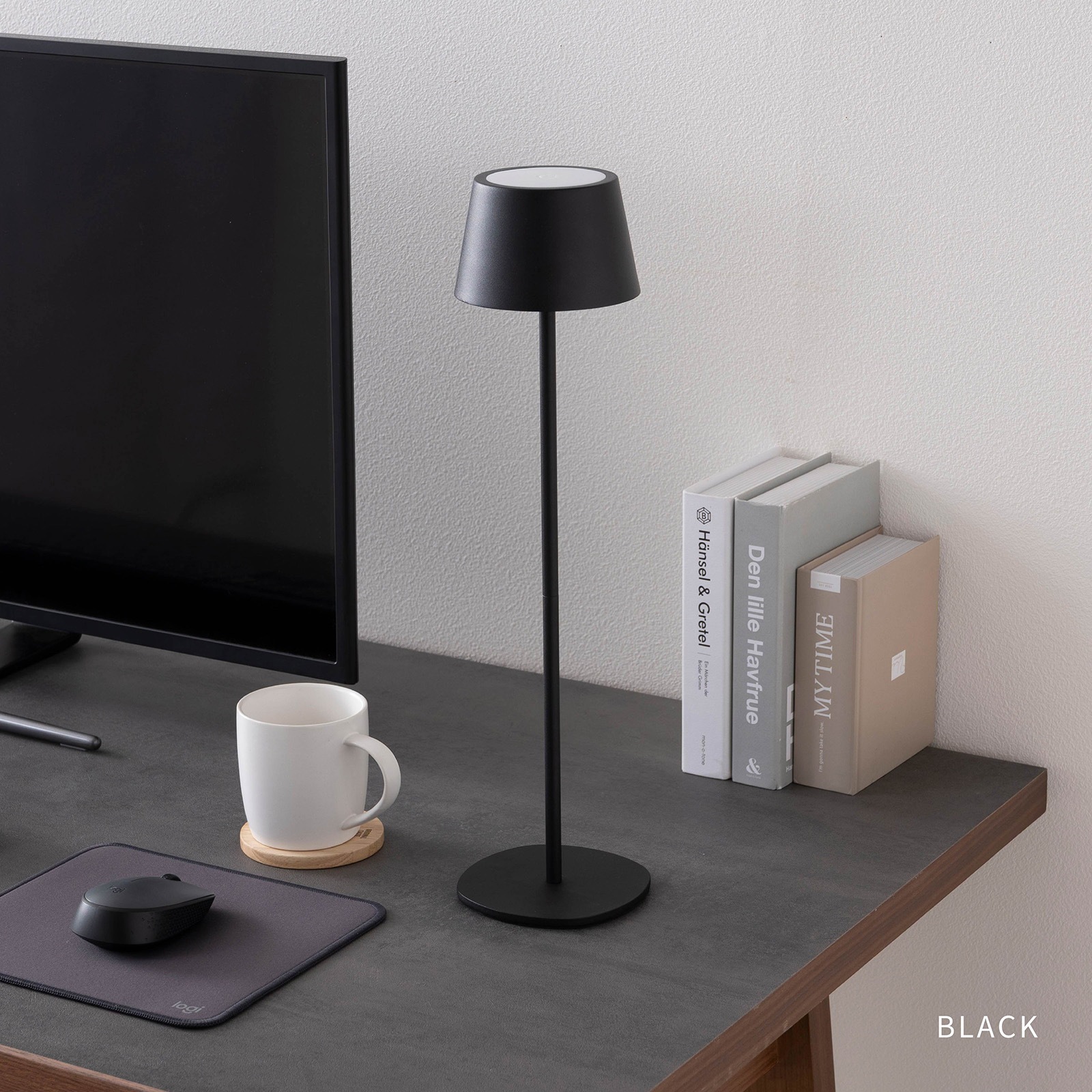 チューブ ｜ ボトルランプ 無段階調光 コードレス USB充電 IP54 LED デスクランプ 照明 画像15