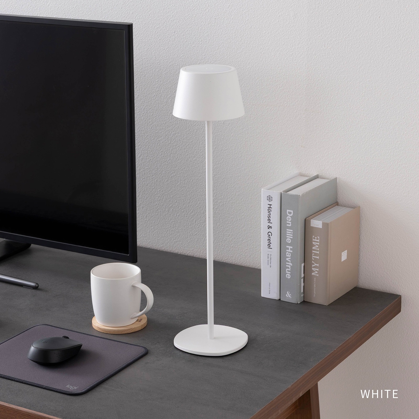 チューブ ｜ ボトルランプ 無段階調光 コードレス USB充電 IP54 LED デスクランプ 照明 画像17