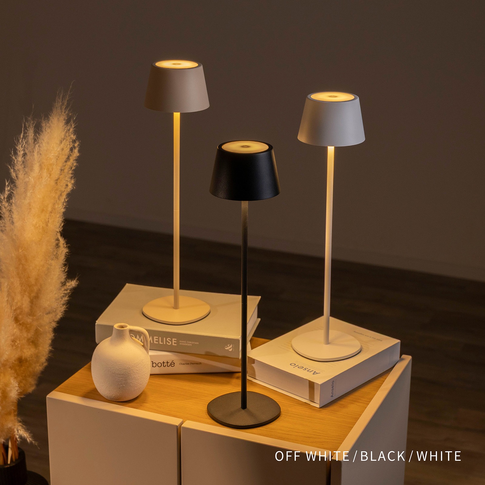 チューブ ｜ ボトルランプ 無段階調光 コードレス USB充電 IP54 LED デスクランプ 照明 画像20