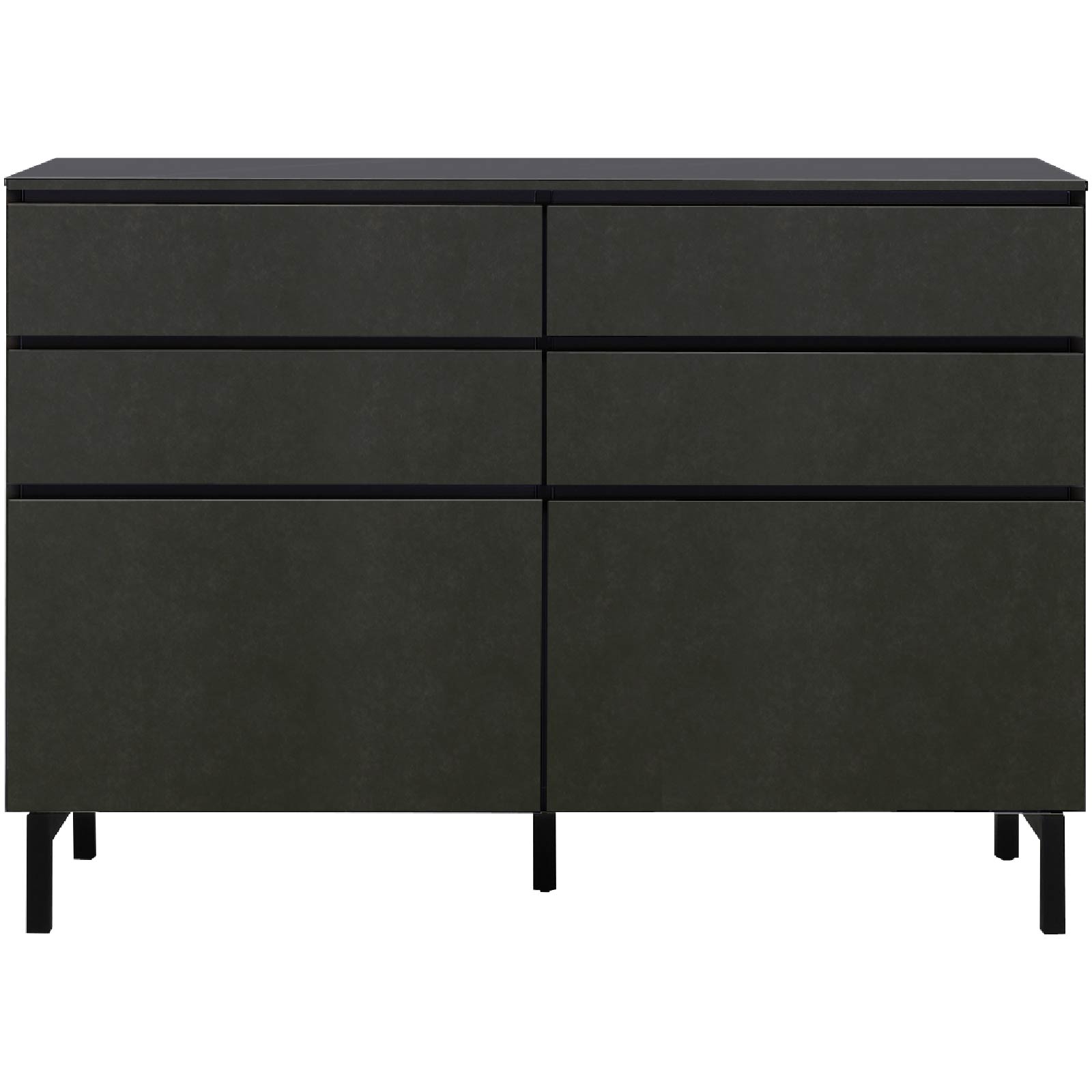 ［幅140］ パドル ｜ セラミック調 キッチンカウンター