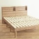 ［ダブル］ オフ 収納  |  ベッド すのこベッド ベッドフレーム ダブルベッド 宮付き 桐製すのこ 【在庫限り品】のサムネイル13