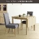 【3点セット】 MY | バタフライテーブル 2人掛け 伸長式 北欧 伸長テーブル ハイバックチェア ファブリック ダイニングセットのサムネイル7