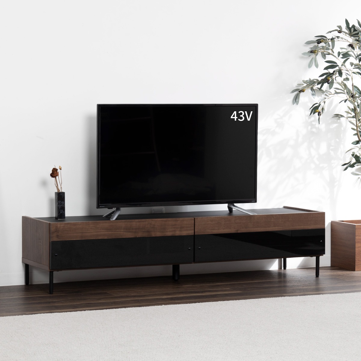 ［幅150］ ファリーニ ｜ 脚付き テレビ台 ローボード 【在庫限り品】