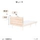 ［オプション］ ［シングル］ MY ｜ すのこベッド専用 ヘッドボード 【在庫限り品】