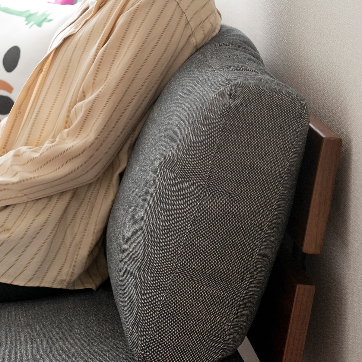 幅122］2人掛けソファ アイアン脚｜北欧ナチュラル ファブリック 2P