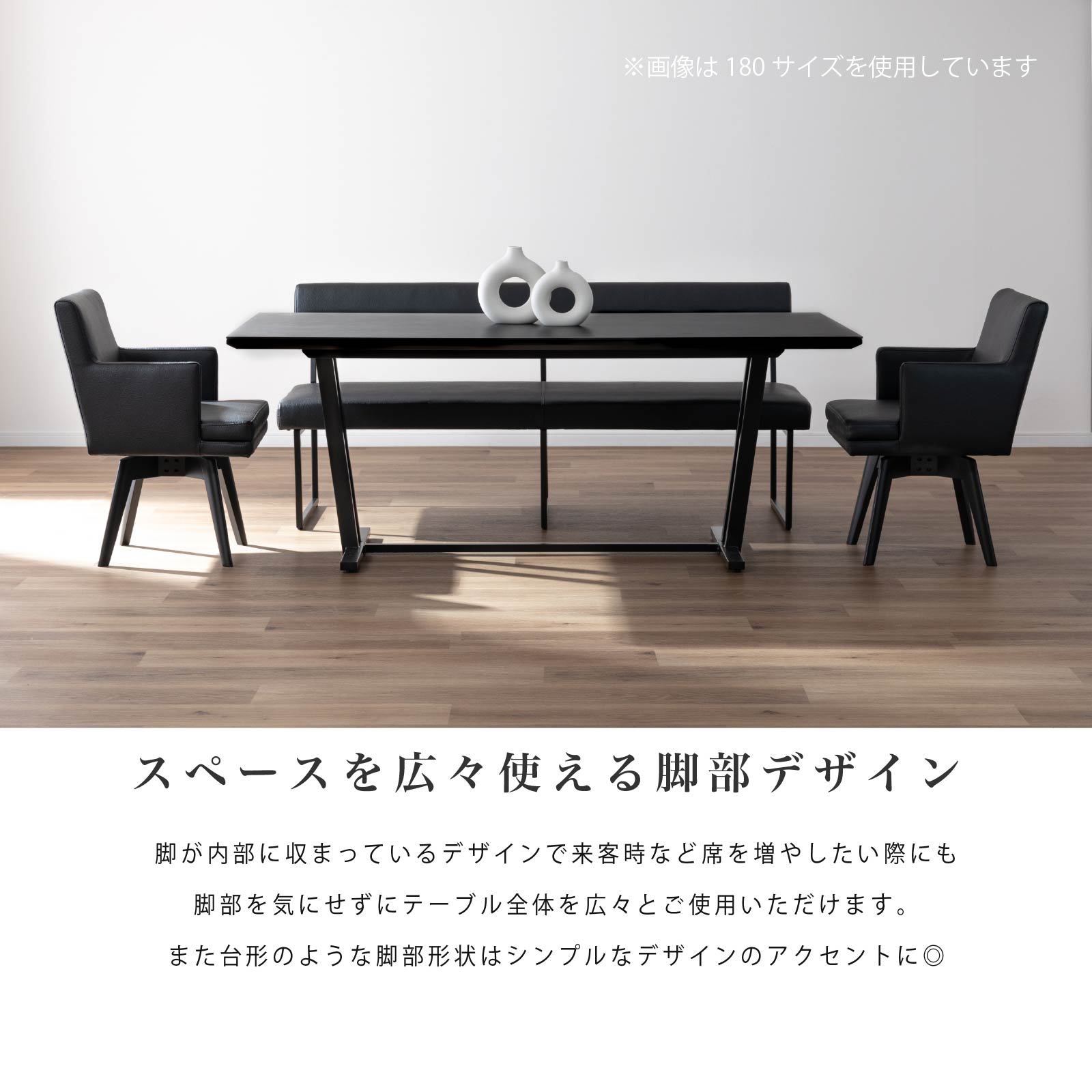 【KIRA】セラミック ダイニングテーブル (幅180cm)グレー 幅180］ セラミック ダイニングテーブル グレー テーブル 180cm