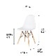 【4脚セット】 ［座面高さ44］ Shell Chair - 01~12 ｜ ダイニングチェア イームズチェア シェルチェア