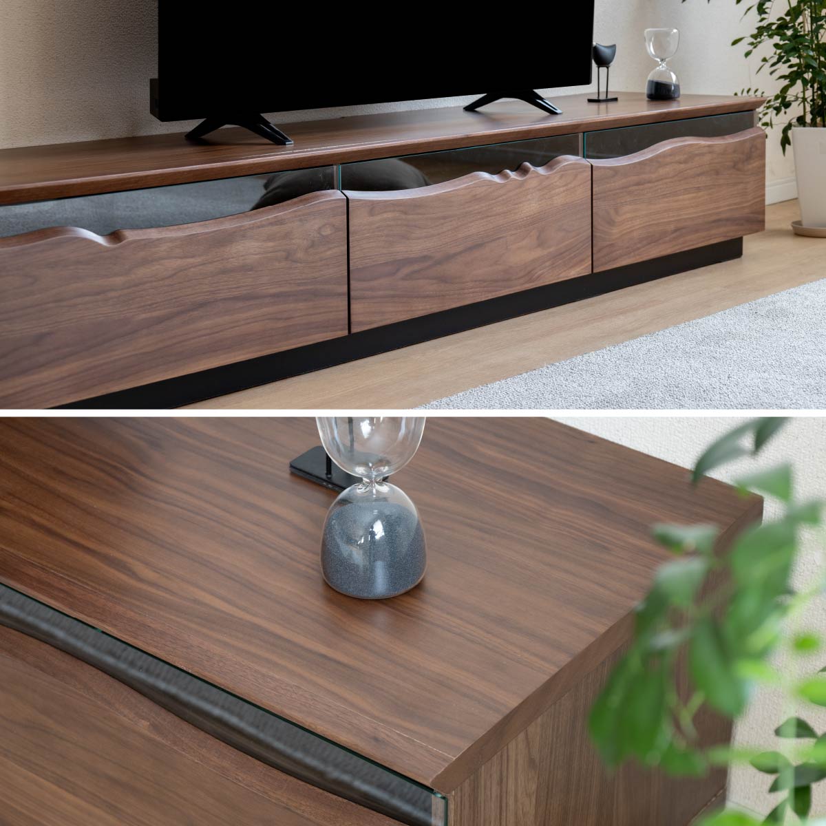 【開梱設置付き】 ［幅200］ マジョリナ ｜ テレビ台 ローボード