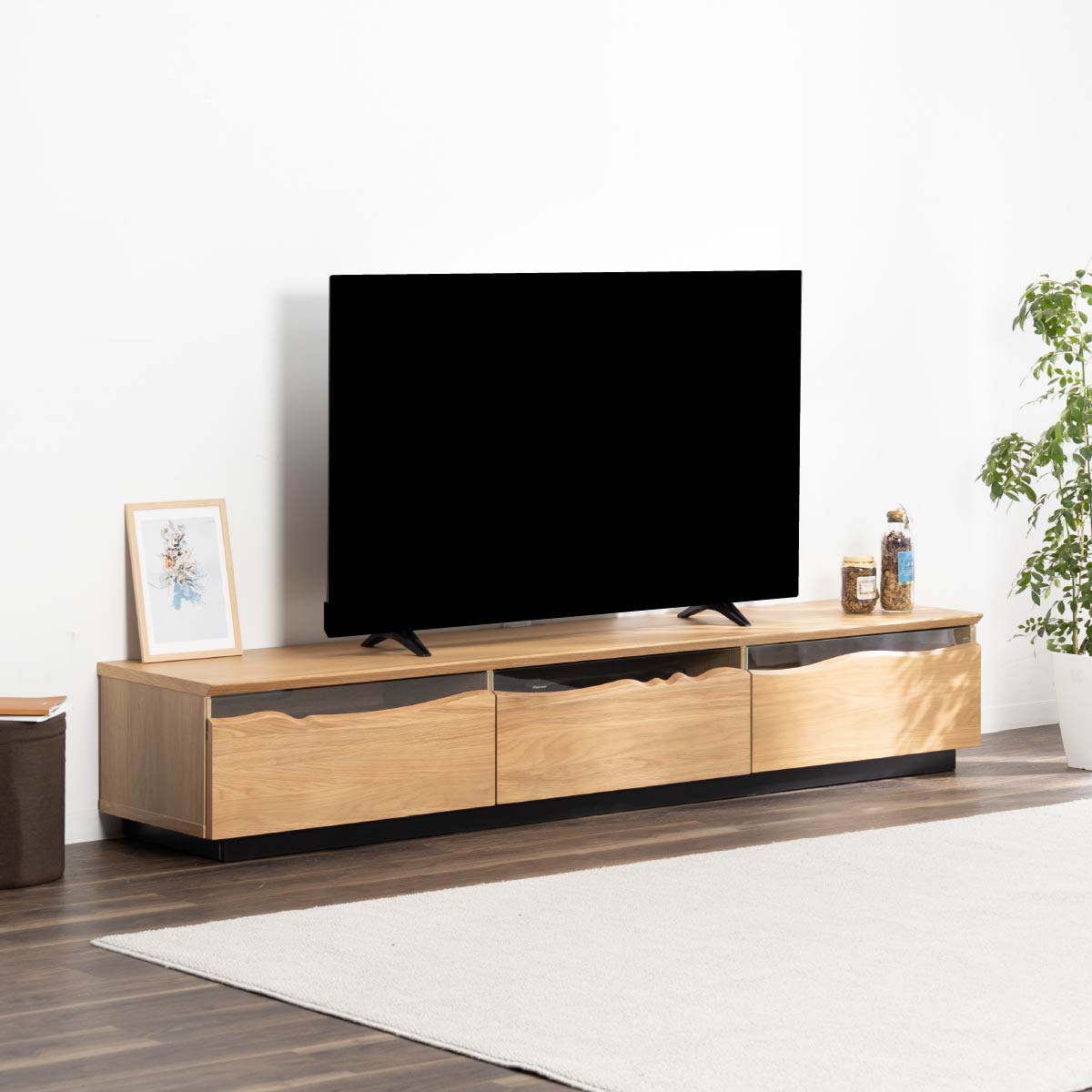 【開梱設置付き】 ［幅200］ マジョリナ ｜ テレビ台 ローボード