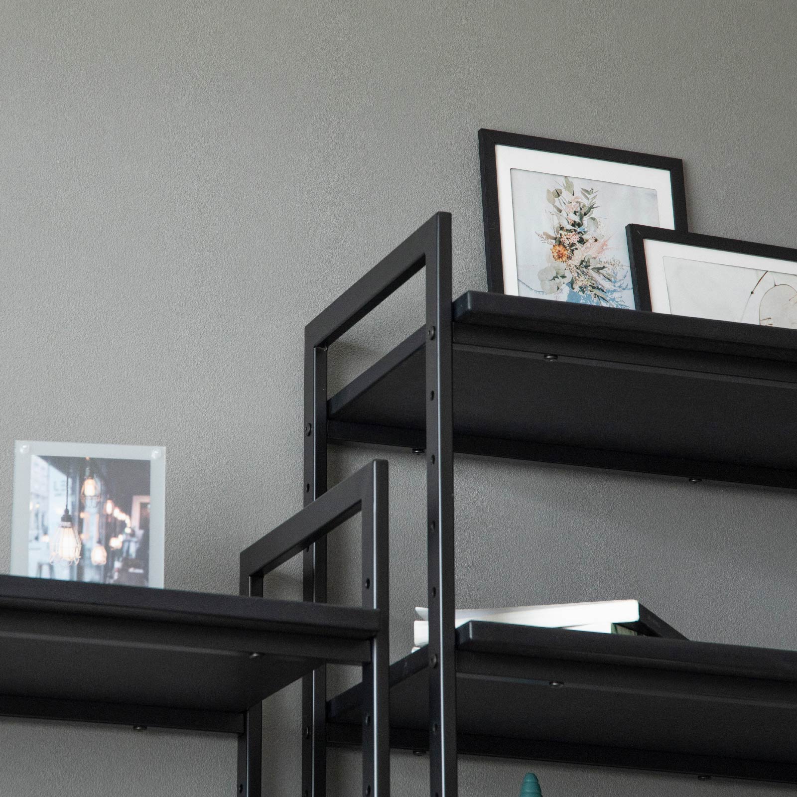 ［幅100］ マッターホルン BK ｜ ハイシェルフ 収納 【在庫限り品】