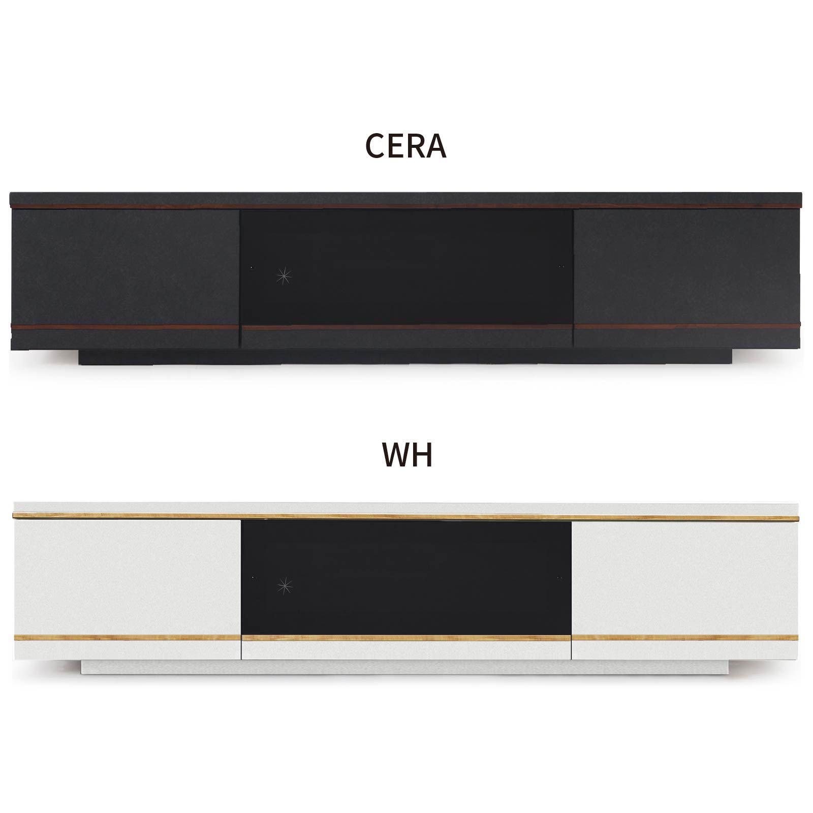 ［幅180］ バイロン ｜ セラミック調 テレビボード