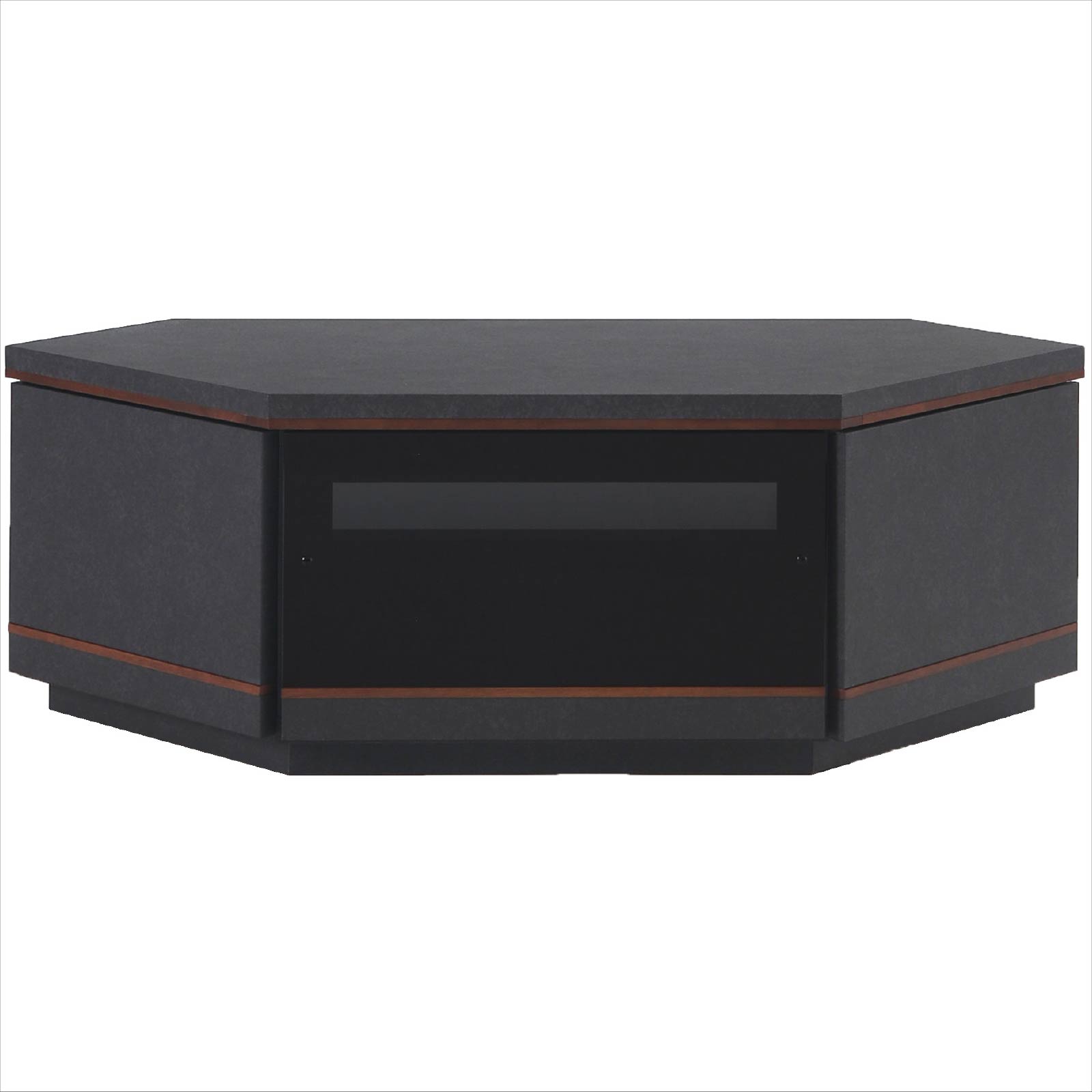 ［幅118］ バイロン ｜ セラミック調 コーナー テレビボード