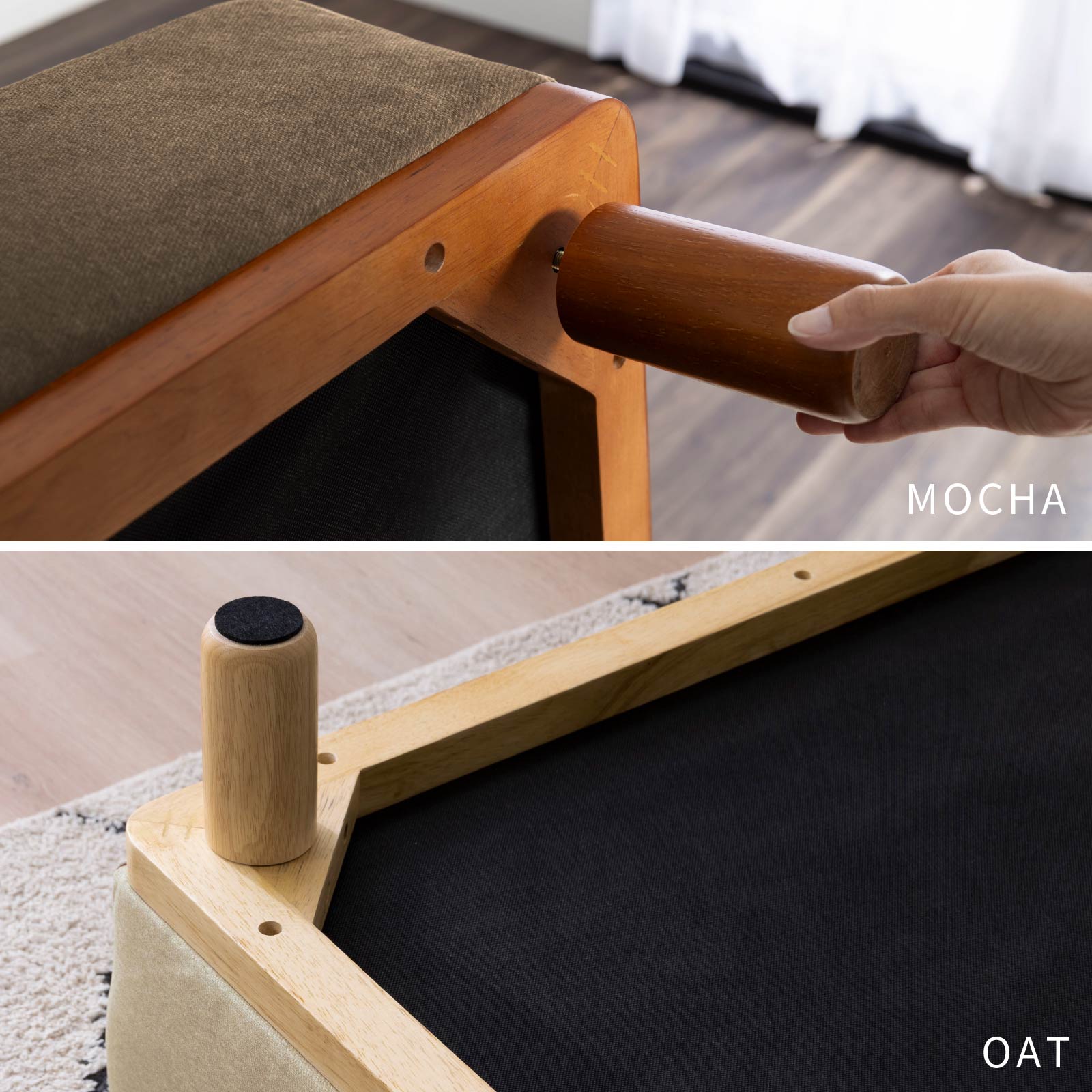 ［幅100］ MU-01 ｜ 1人掛け 組み合わせ自由 ユニットソファ 高機能生地 お子様 ペット ローソファ