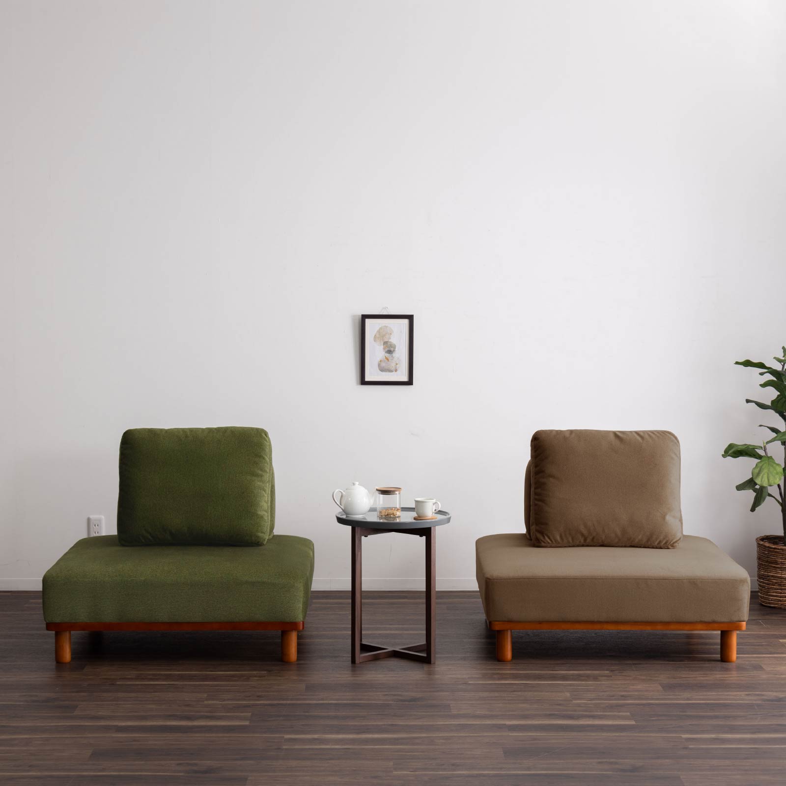 ［幅100］ MU-01 ｜ 1人掛け 組み合わせ自由 ユニットソファ 高機能生地 お子様 ペット ローソファ