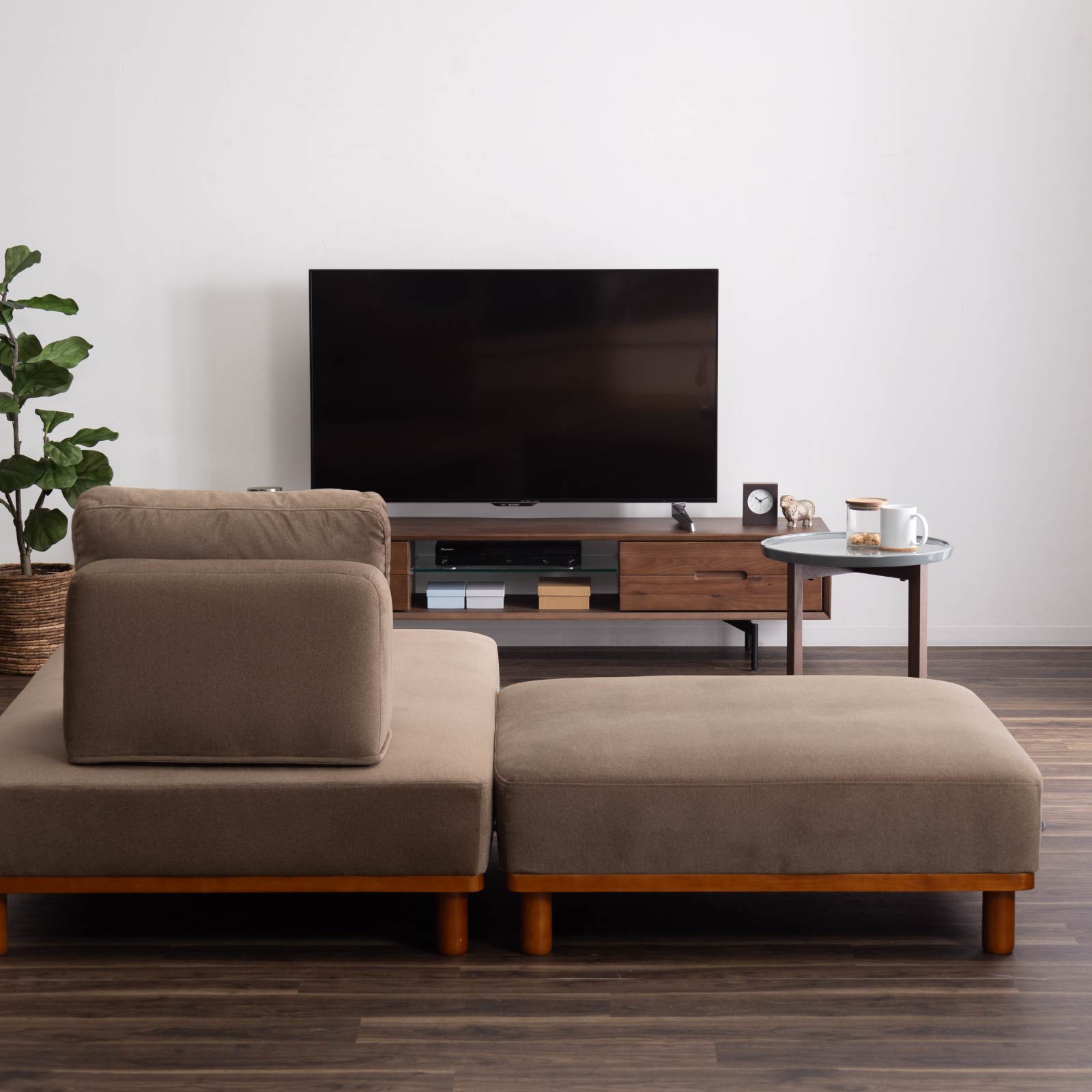 ［幅100］ MU-01 ｜ 1人掛け 組み合わせ自由 ユニットソファ 高機能生地 お子様 ペット ローソファ