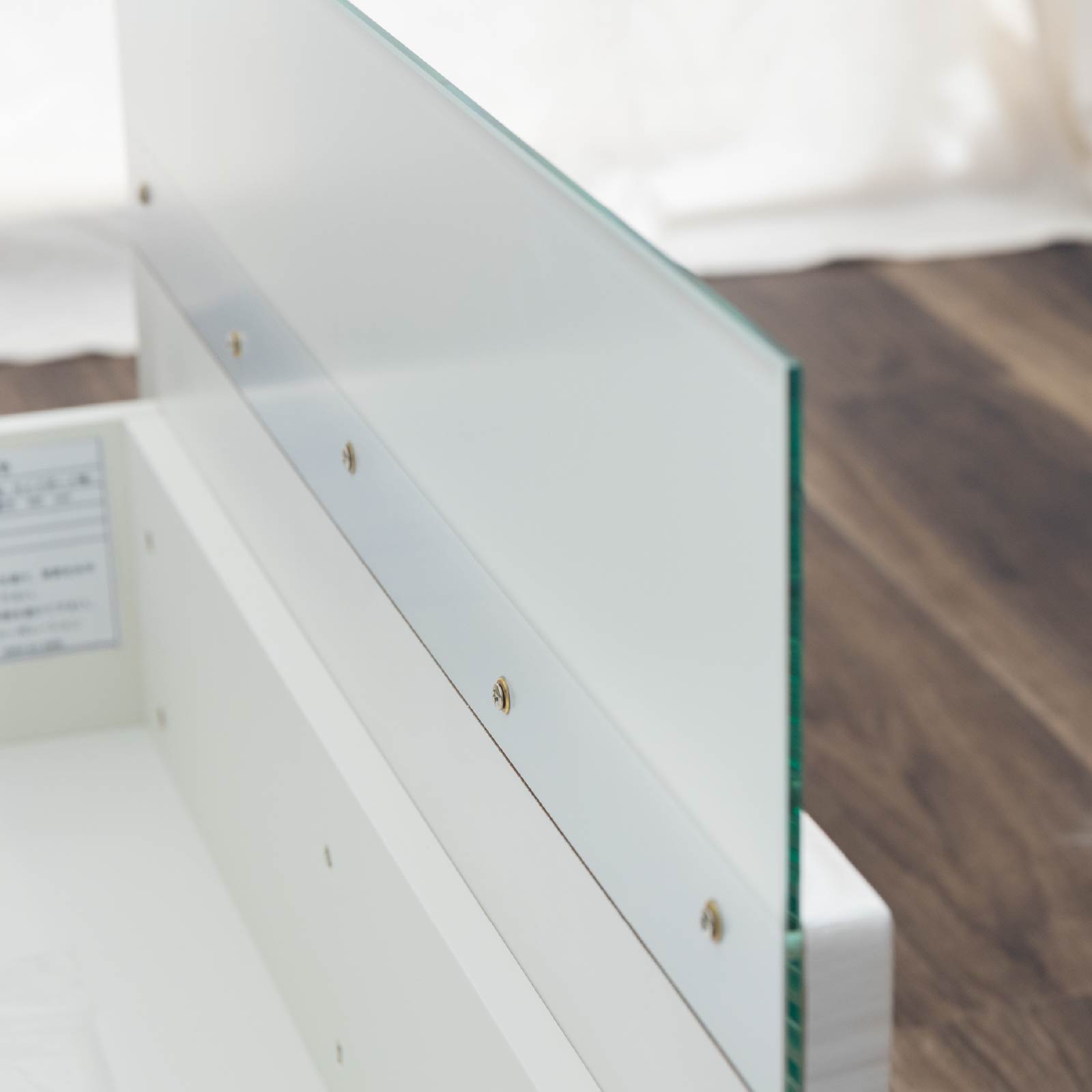 ［幅90］ デミオ ｜ ハイグロス テレビ台 ローボード 白木目