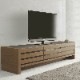 ［幅180/高さ40］セルマ | ローボード テレビボード テレビ台 ウォールナット セラミック調のサムネイル1
