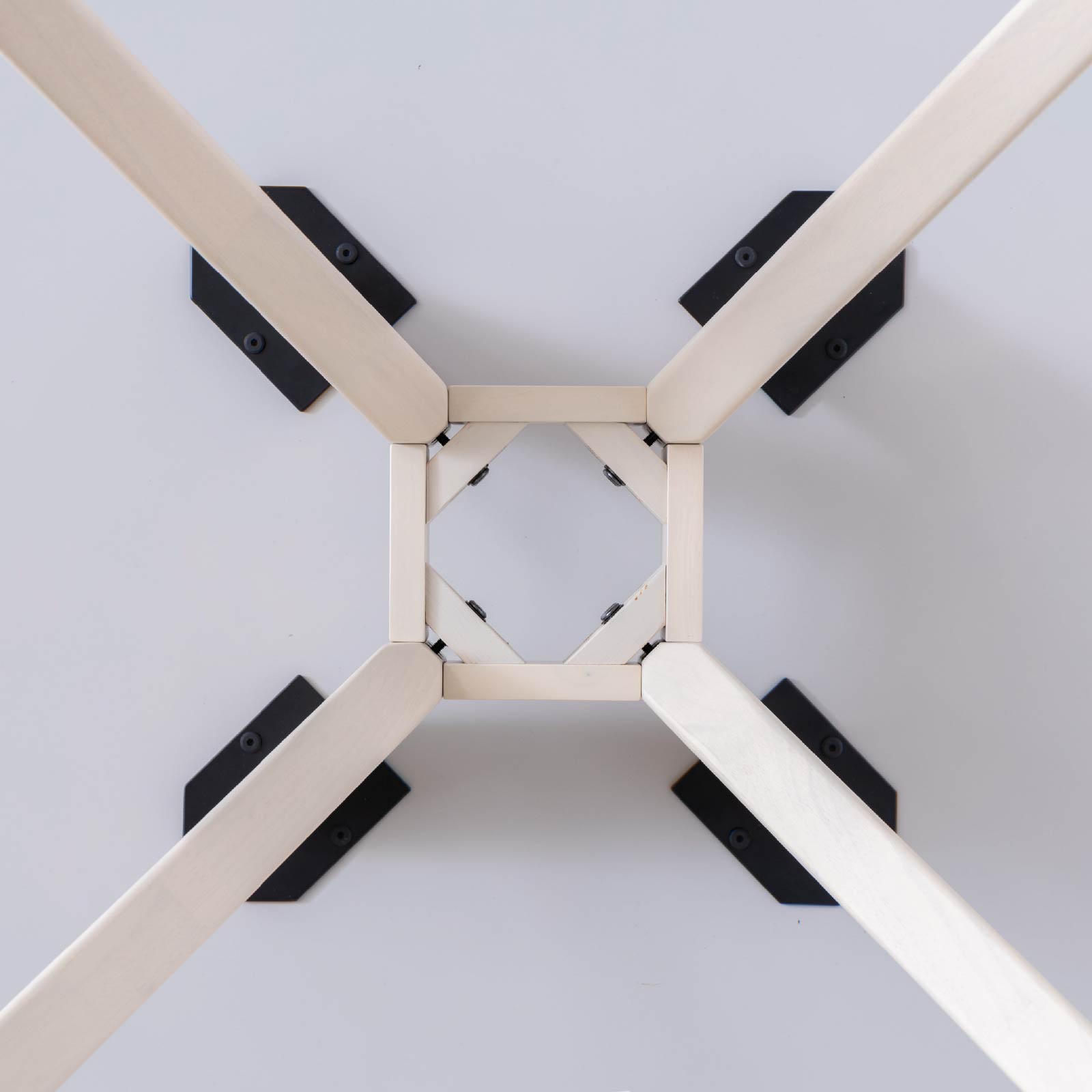 ［幅100-120］ ミネソタ ｜ 当サイト限定カラー メラミン化粧板 丸テーブル ダイニングテーブル クロス脚 画像28