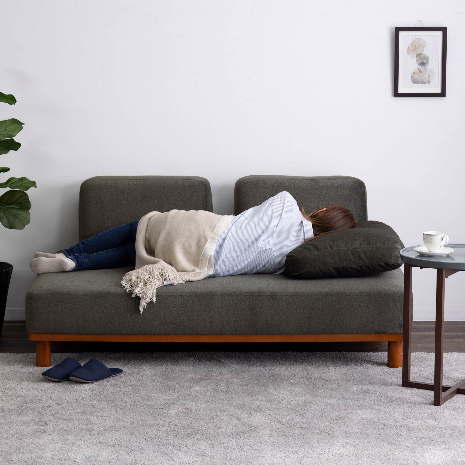 ［幅160］ MU-01 ｜ 2人掛け 組み合わせ自由 ユニットソファ 高機能生地 お子様 ペット ローソファ