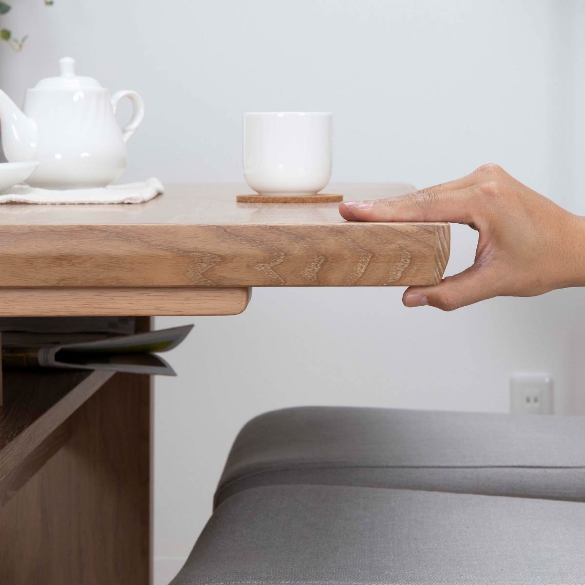 ［幅120］ MY ｜ ダイニングテーブル 二本脚 T字脚