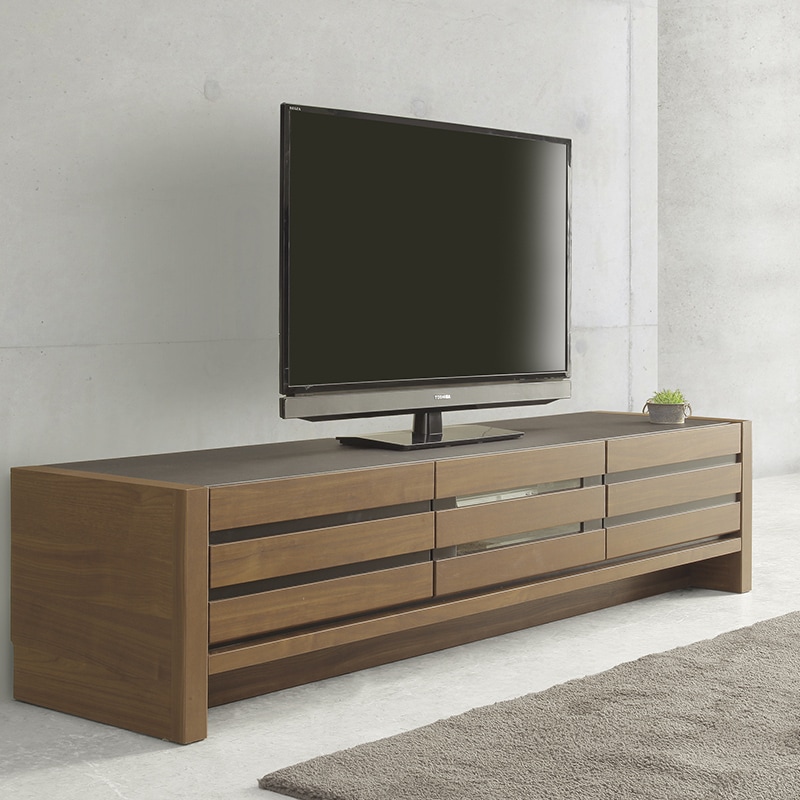 幅210/高さ40] ローボード テレビボード テレビ台 完成品