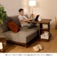 ［幅195］ グリッド ｜ ユニット式 ソファ ソファベッド 【ベースフレームL + 座クッションL + 背面パネルL】