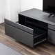 ［幅210/高さ41］ブロッケン | セラミック調 テレビボード テレビ台 黒 リビングボード