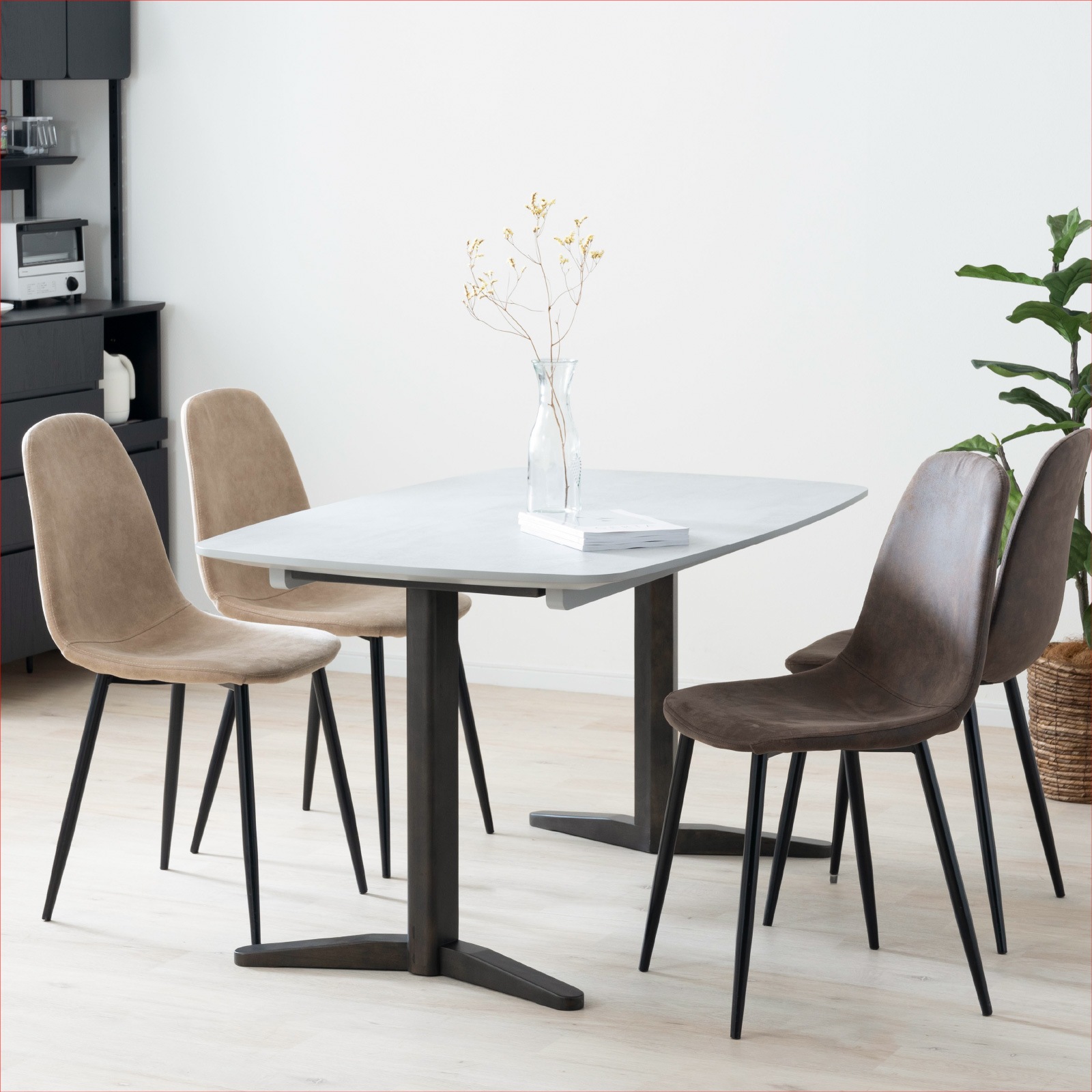 ［幅130］ レクサンド ｜ メラミン化粧板 ダイニングテーブル