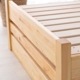 ［S/SD/D］ コルス ｜ ヒノキ ベッドフレーム すのこベッド ひのき無垢材 シングル セミダブル ダブル ベッド