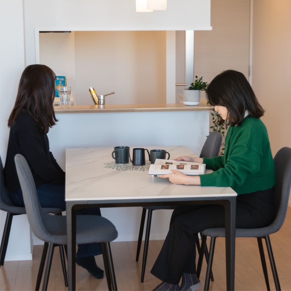 【開梱設置付き】 ［幅180］ コロラド ｜ セラミック アイアン脚 ダイニングテーブル 【在庫限り品】