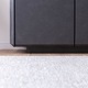 ［幅120/高さ80］ブロッケン | セラミック調 サイドボード 黒 リビングボード