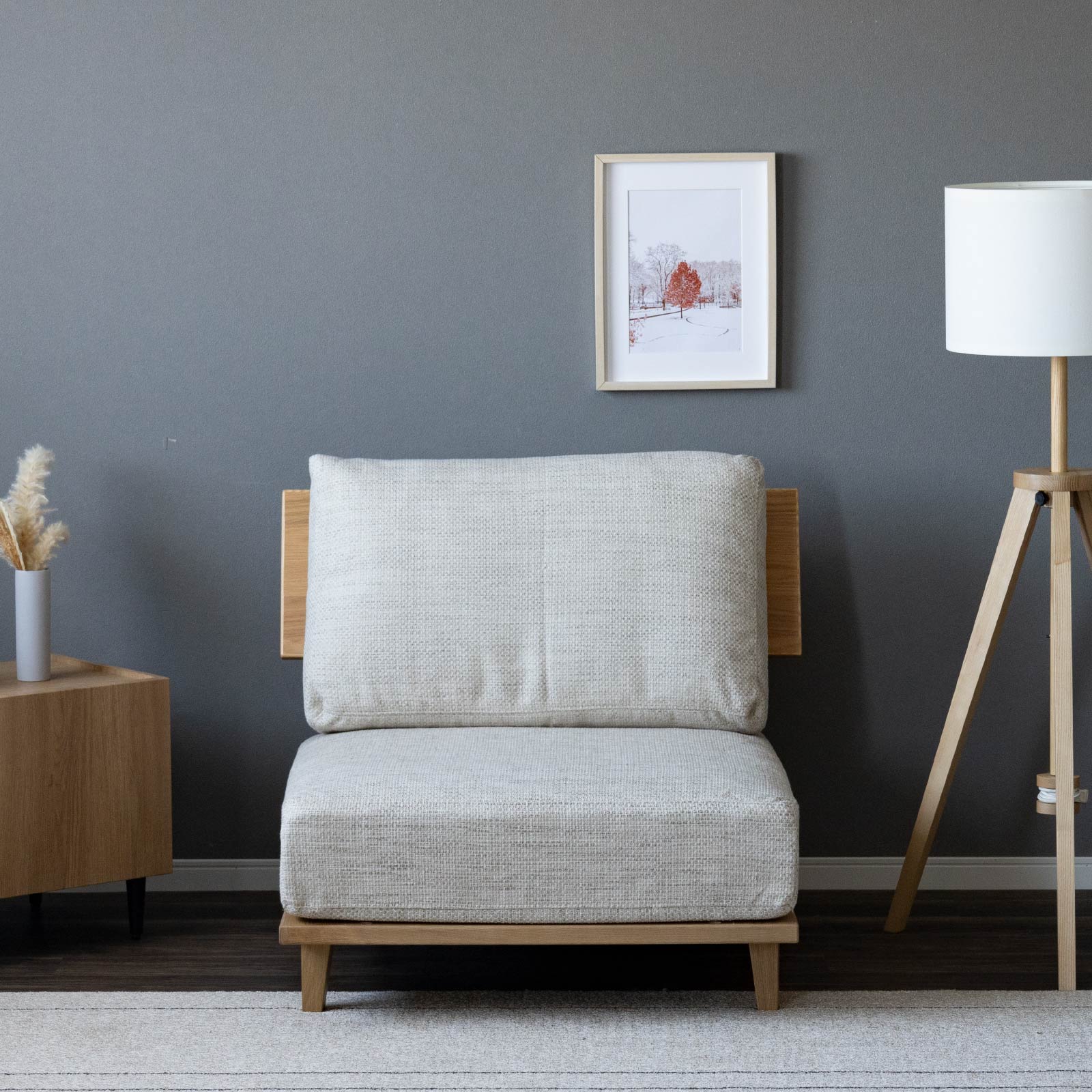 ［オプション］ グリッド ｜ クッション ユニット式 ソファ ソファベッド 【背面クッションS】